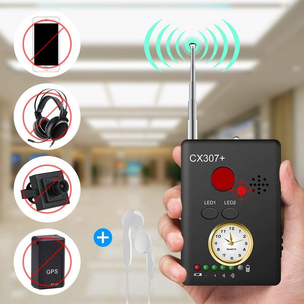Wireless RF Signal Detector CC308 Multi Function Camera Bug GSM Alarm System WiF 