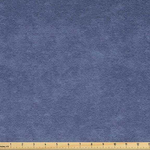 Faux Suede Fabric by the Yard Digitally Printed Grunge Texture, Durable and Washable Fabric for DIY Projects Indoor Outdoor Upholstery Home Textile, 5 Yard, Pale Lavender, by Ambesonne