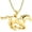 Gold, variant on Urn Necklace for Ashes Galloping Horse Keepsake Ash Pendant Holder Ashes for Pet Human Memorial Cremation Jewelry for Women Men