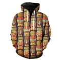 thumbnail image 1 of Sudadera con capucha y cremallera para hombre, diseño de cocotero de isla tropical, sudaderas extragrandes, chaquetas con capucha unisex, gran oferta 2024, camisetas con estampado 3D, 1 of 6
