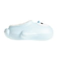 thumbnail image 4 of FOAMWALK Toddler Unisex Novelty Clogs with Faux Fur Lining - Penguin Slippers for Toddler, Pastel Blue, 8, 4 of 8