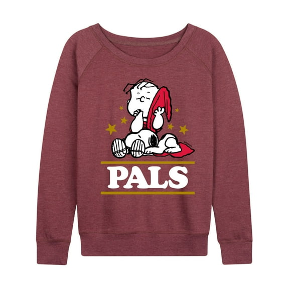 Peanuts - Pals - Women's Lightweight French Terry Long Sleeve Shirt