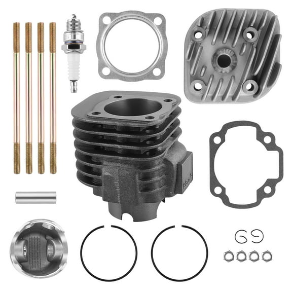 MaXpeedingrods Cylinder Head Piston Gasket Top End Kit for Polaris Predator 90 2003-2006, for Polaris Sportsman Scrambler 90 2001-2006, Replacement for 0450007 0451091