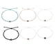 thumbnail image 5 of Qarigey Navidad portátil personalizado mujer romántica Navidad chica trenzado brazalete colgante ajustable joyería Festival regalo Ropa, zapatos y accesorios Miscelánea Azul Plata Qarigey AP012364-01, 5 of 6