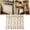 Beige4, variant on Farmhouse Kitchen Stove Curtain, Ruffled Lace Trim Stove Cover Curtain with Floral Prints, Decorative Oven Door Curtain for Vintage Kitchen Decor(22*31")