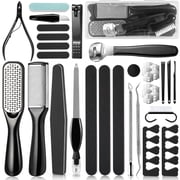 Livhil 36 in 1 Professional Pedicure Kit, Stainless Steel Pedicure Tools for Feet, Foot Care Kit for Women and Men