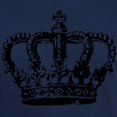 thumbnail image 3 of CafePress - Black Crown Dark T Shirt - Men's Classic Graphic Cotton T-Shirt, 3 of 4