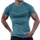 thumbnail image 2 of Ceisia Men's Slim Fit Cationic Athletic T-Shirts, Quick-Dry Breathable Short Sleeve Workout Tops (Multi-Color Options) Gifts, 2 of 9