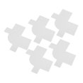 thumbnail image 1 of Hairline Enhancement Card, Professional Beard Styling Card 5pcs  for Home White,Black, 1 of 7