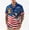ESV-QDU4ZEAZ5N, variant on New Men's 250th USA Independence Day Eagle American Flag Print Short Sleeve Hawaiian Button Down Shirt