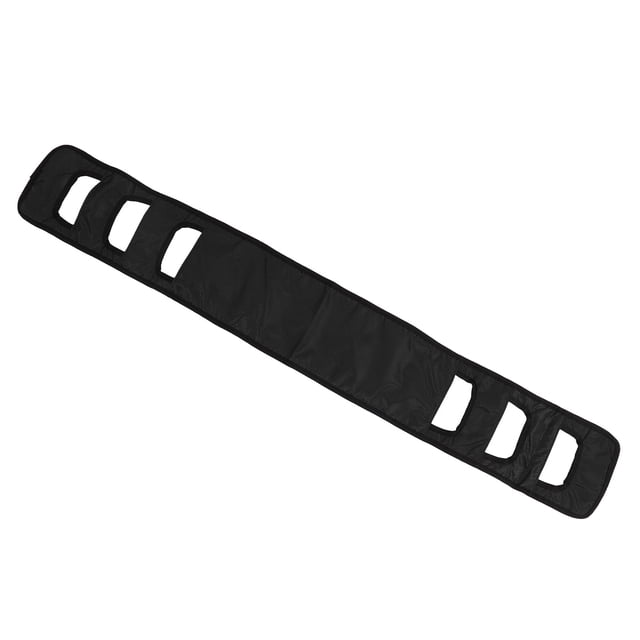 Écharpe de Transfert pour Lit d'Aînés, Élargie, Respirante, avec Poignée Rembourrée, Noir