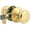 Polished Brass, variant on Kwikset Juno Hall/Closet Knob in Venetian Bronze