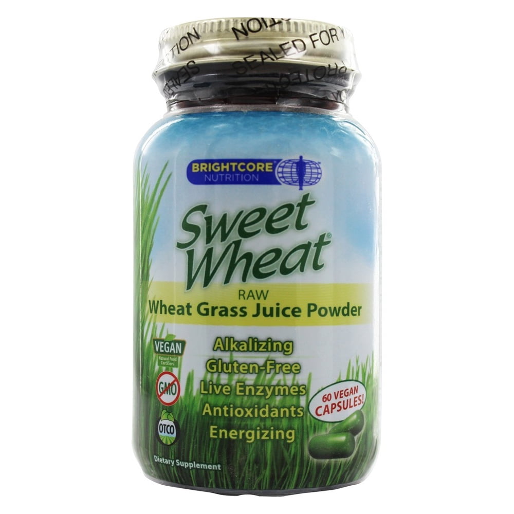 Brightcore Nutrition Sweet Wheat Organic Wheat Grass Juice Powder