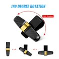 thumbnail image 4 of Paquete de 2 soportes para gafas de sol para coche, Clip para gafas de sol para coche, giratorio 180 grados con clip para tarjeta de billete, accesorios para parasol para coche, 4 of 5