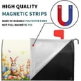 thumbnail image 4 of Spring Easter Mailbox Covers Bunny and Eggs Easter Mailbox Cover Magnetic Standard Size 21x25 Inch Butterfly Floral Mailbox Cover Flowers Letter Post Box Cover Wrap Garden Yard Home Decor for Outdoor, 4 of 6