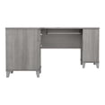thumbnail image 3 of Bush Furniture Somerset L Shaped Desk with Storage, 60W, Platinum Gray, 3 of 10