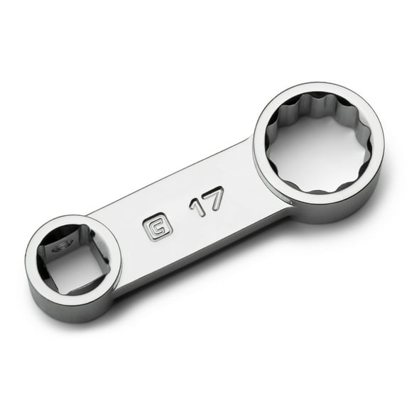 Capri Tools 3/8 in. Drive 17 mm Torque Adapter, 12-Point Box End
