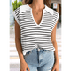 thumbnail image 5 of Suéteres de Verano para Mujer 2025, Cuello en V, Mangas , Suéter Sin Mangas, Chaleco S, 5 of 6