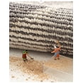 thumbnail image 3 of Tapis d'Intérieur 20"x 30 Pouces Antidérapant Absorbant Résistant à la Saleté Tapis d'Entrée Intérieur Collecteur de Saleté Tapis de Porte d'Entrée Tapis de Chaussures Lavable en Machine Gris-Géome, 3 of 3