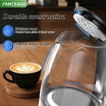 thumbnail image 4 of PANCERKA Electric Kettle, No Plastic Contact With Water, Wide Mouth For Easy Cleaning, Auto Shut Off, 1.8L Tea Kettle & Hot Water Boiler, Water Heater & Teapot, Black, 1000W, 4 of 11