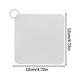 thumbnail image 4 of Silicone Floor Drain Cover Seal for Bathroom Shower and Sink, Transparent Odor Blocking Sewer Smell Deodorizer, Flexible Waterproof Silicone Pad, 4 of 6