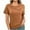 Orange, variant on ZyeKqe Tank Tops for Women Ribbed Knit Going out Tops Crewneck Keyhole Dressy Casual Blouses Loose Fitted