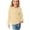 Beige, variant on vdgthytj Kids Long Sleeve Shirts Casual Round Neck Solid Color Basic Tops Blouse Bottom Tees for Boys Girls