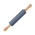 thumbnail image 2 of Rolling Pin With Wooden Handles & Wood Cradle,14.96 Inch Rolling Pins For Making Pizza Dough And Tortillas, Dough Roller For Pie Crust, Cookie, Pasta, 2 of 7