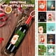 thumbnail image 2 of Kearding 10 unidades/juego de etiquetas adhesivas para botella de vino de Navidad, cubierta para botella de vino de Navidad, adornos para botella de vino Barra de herramientas Kearding HA038643-00, 2 of 6