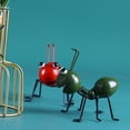 thumbnail image 5 of Farfi Ant Crafts Unique Beautifully Decorative Eye-catching Adorable Wall Hanging Funny High Simulation Ant Ornament Garden Supplies (Red), 5 of 13