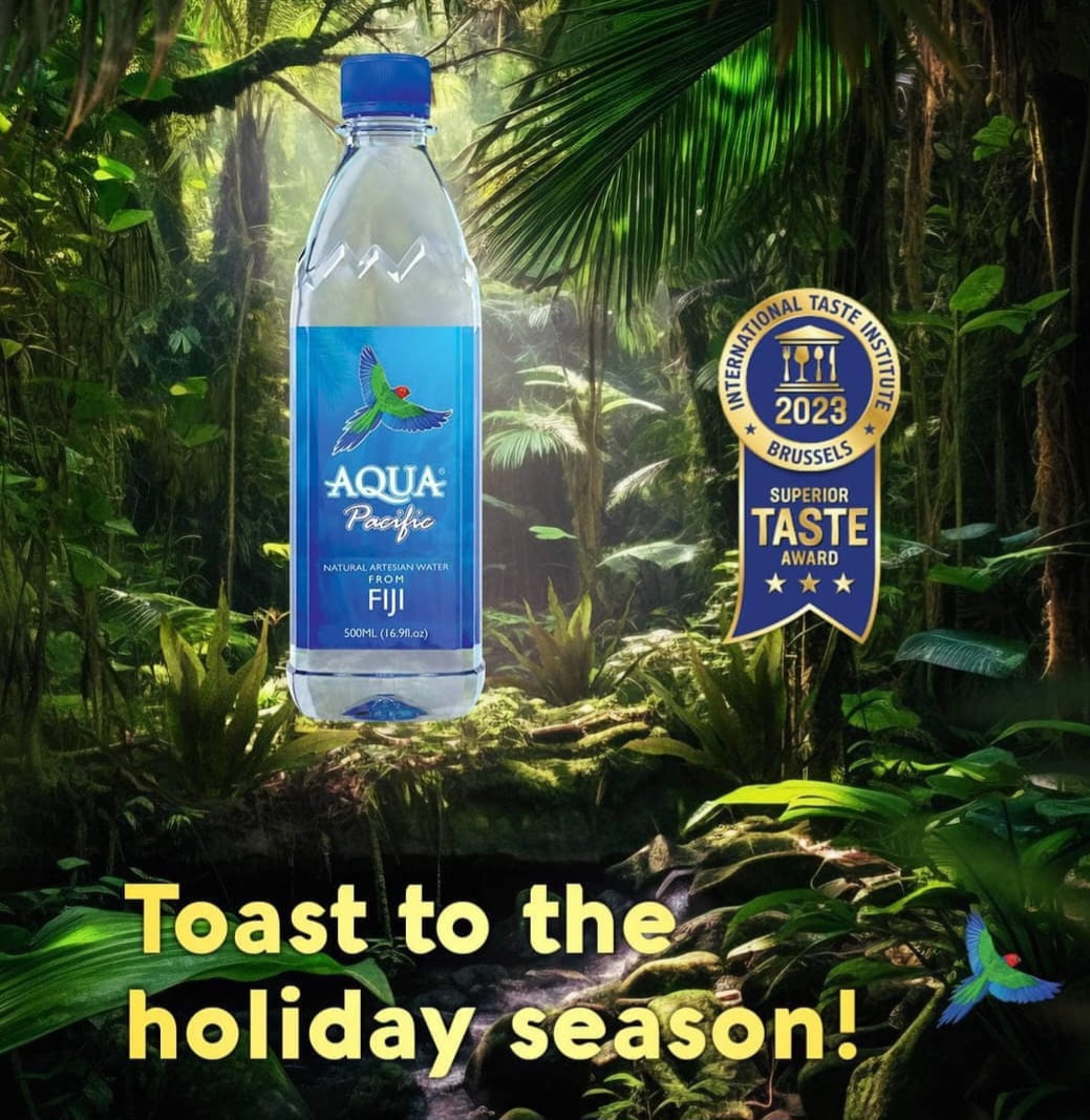 Natural ARTESIAN Mineral Water Case Pack of 24 (500 mL EA Bottle) Discover Fiji's Finest H20, Naturally High pH & Alkaline - Aqua Pacific®