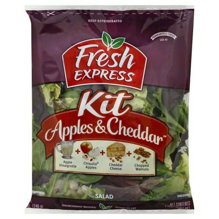 Fresh Express Packaged Salad Apple and Cheddar Salad Kit, 7.2 oz