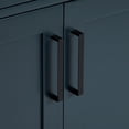 thumbnail image 4 of Ariel Hepburn 61 In. Rectangle Sink Vanity With 1.5 In. Carrara White Countertop In Midnight Blue, 4 of 9