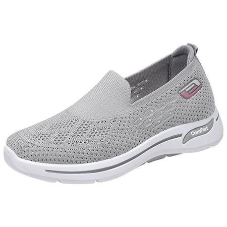 QYZEU Womens Fashion Sneakers Womens Leather Shoes Casual Women Casual Shoes Fashionable Simple Pure Color New Flat Bottomed Comfortable Lightweight Shoes Grey 39