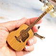 thumbnail image 3 of Caja de Púas de Guitarra de Madera Caja de Púas de Guitarra Acústica de Madera Caja de Almacenamiento con Soporte para Púas de Madera Amarilla Hecha A Mano, 3 of 5