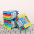 thumbnail image 1 of Neinkie 4Pcs/Set Multi-Purpose Scrub Sponges for Kitchen Non-Scratch Microfiber Sponge Along with Heavy Duty Scouring Power - Effortless Cleaning of Dishes, Pots and Pans All at Once, 1 of 2