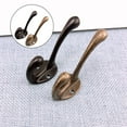 thumbnail image 3 of Wuweikeji Vintage Wall Mounted Coat Hooks - Antique Style Door Hangers for Bedroom, Bathroom, Hallway (4 Pack, Bronze), 3 of 9
