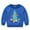 Blue, variant on SDJMa Children's Print Pullover Boys And Girls Sweater Santa Claus Children's Jacket Long Sleeve Sweatshirt