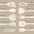 thumbnail image 2 of Juego de utensilios de cocina CAROTE de silicona resistente al calor, 10 piezas, 2 of 7