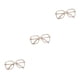 thumbnail image 5 of Jumpingount Los ojos con gafas antiluz azul dicen adiós a la fatiga visual digital Gafas antiluz azul blanco transparente Type1 NO1, 5 of 6