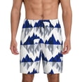 thumbnail image 1 of Fotbe Cartoon Iceberg Polar Bear Pantalones Cortos de Pijama para Hombre, Ropa de Dormir, Pantalones de Pijama Cortos para Hombre-XX-Large, 1 of 6