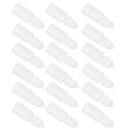 FONDOTIN Dropper Essential Oil Bottle Empty Drip Bottles Plastic 50pcs 2.4x0.8in