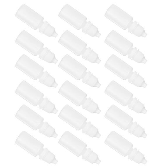 FONDOTIN Dropper Essential Oil Bottle Empty Drip Bottles Plastic 50pcs 2.4x0.8in