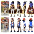 thumbnail image 5 of Pokemon Figure Trainer Ash Ketchum Leon Cynthia Steven Stone Takara Tomy Monster Collection Seriers Toys, 5 of 5