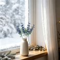 thumbnail image 5 of 5-Pack 13.39-Inch Blueberry Artificial Berry Branches, Faux Blue Berry Stems for Small Vases, Farmhouse Table Decor, Wedding Centerpieces, Winter Arrangements and DIY Crafts, 5 of 7