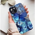thumbnail image 5 of Crystal Butterfly Phone Case for Women Men, Sparkling Elegant Decor Compatible with iPhone 11/12/13/14/15/16 (Pro Max/Plus), 5 of 9