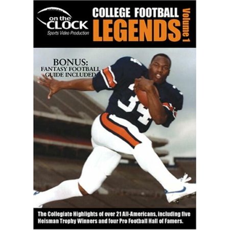 College Football Legends of Pro Football, Volume 1 DVD NEW