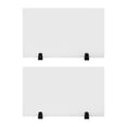 thumbnail image 5 of 30 X 18 inch Acrylic Desk Dividers Office Partitions 2 Dual Frosted, 5 of 11