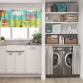 thumbnail image 5 of LALILO Kitchen Curtains and Valances Set of 3 36" Cute Window Treatment Tiers for Window Decor, 5 of 5