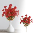 thumbnail image 4 of Artifcial Fall Flowers for Indoor and Outdoor Decoration,13.78x7.87 Inches UV Protected No Fade Fake Flowers,Realistic Autumn Artificial Flowers for Porch Display Patio Garden Decor, 4 of 4